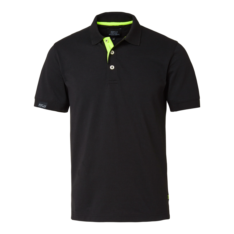 Weston Polo ms Bla/yel XXL SW PIKE 325 Bla/yel XXL