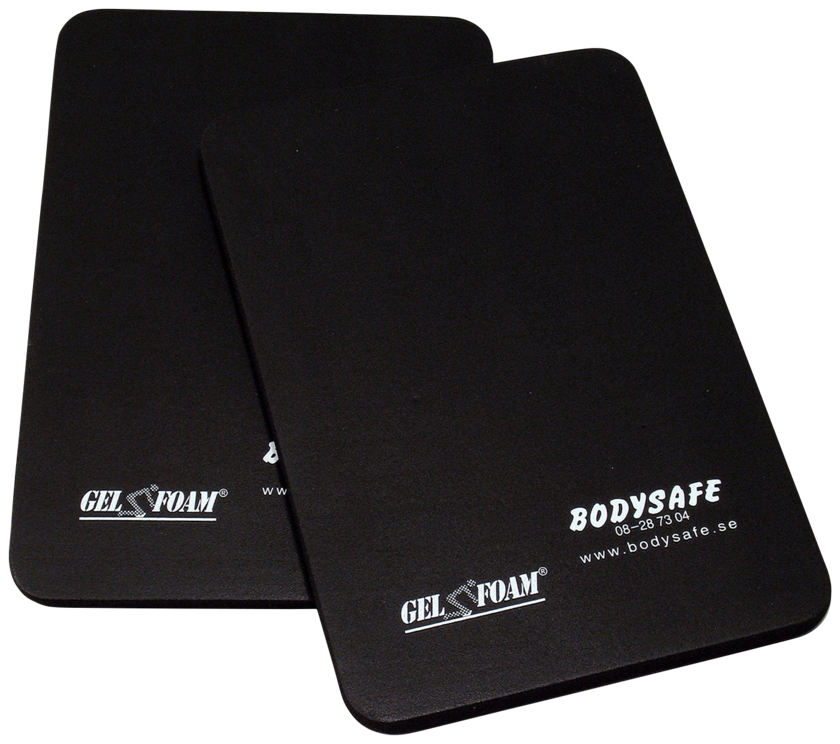 KNÄSKYDD 22X140X200MM SVART