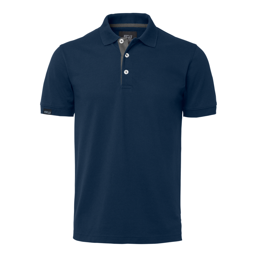 Weston Polo ms navy/grey L SW PIKE 325 navy/grey L