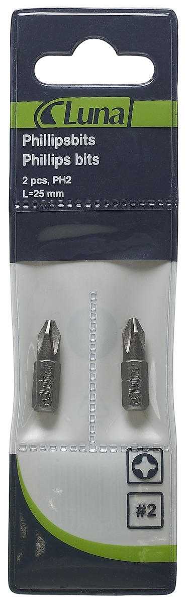 BITS PH2 25MM (10)