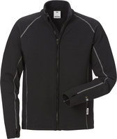 FLEECEJACKA FLAM 7044 MFR SVART STL S