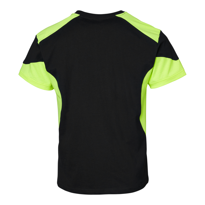 T-shirt 210 svart/gul XXL