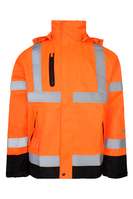 FOX Arbetsjacka XS Hi-Viz oran Hi-Viz Orange/Svart XS
