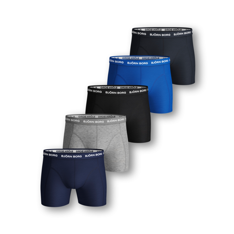 Boxer BB cotton 5-p /S underwear Björn Borg